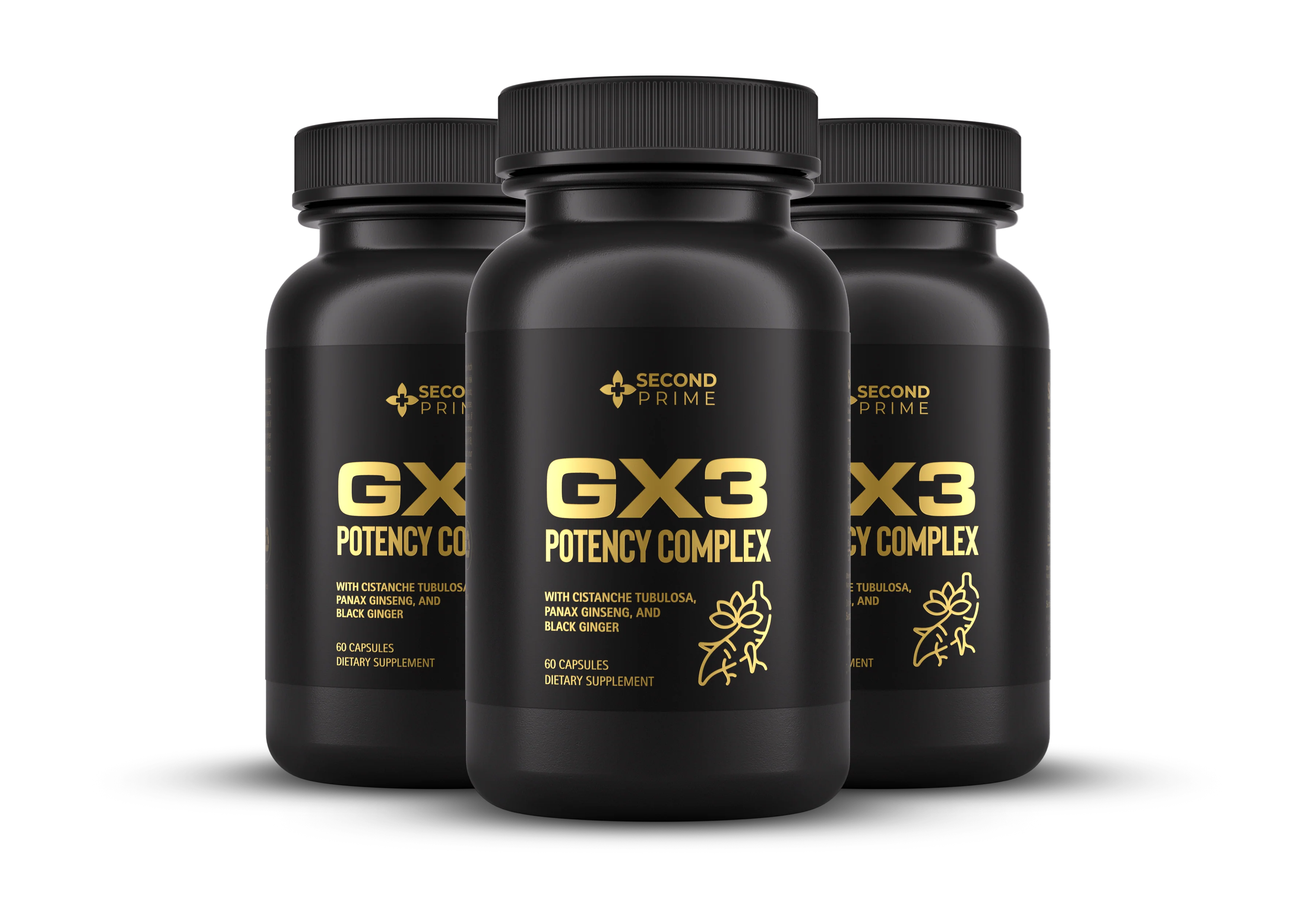 GX3 Potency Complex Male Vitality and Wellness Support